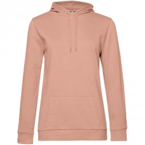 Толстовка с капюшоном женская Hoodie, бежевая (nude)