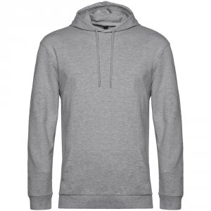 Толстовка с капюшоном унисекс Hoodie, серый меланж